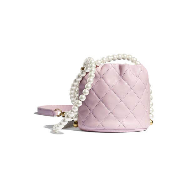 2021新作シャネル 偽物ミニハンドバック/ピンク AS2529 B05543 NC022